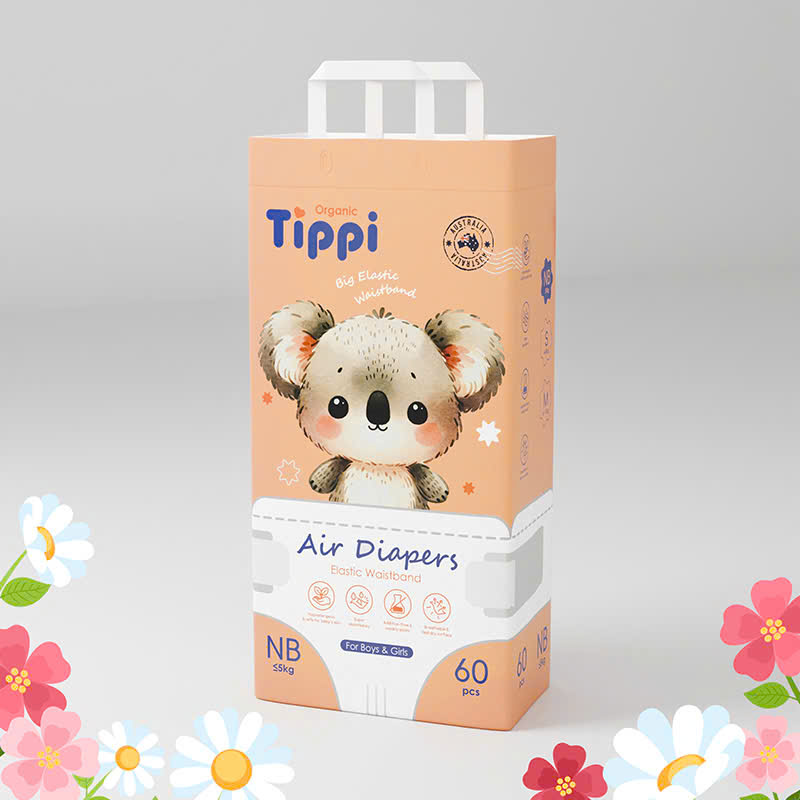 Tã dán Tippi size NB  (≤5kg)
