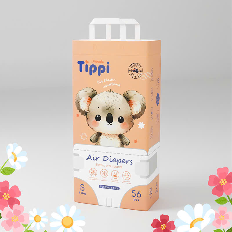 Tã dán Tippi size S  (4-8kg)